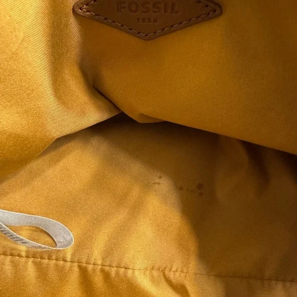 Fossil Hailey Polka Dot Crossbody Satchel - Picture 12 of 12